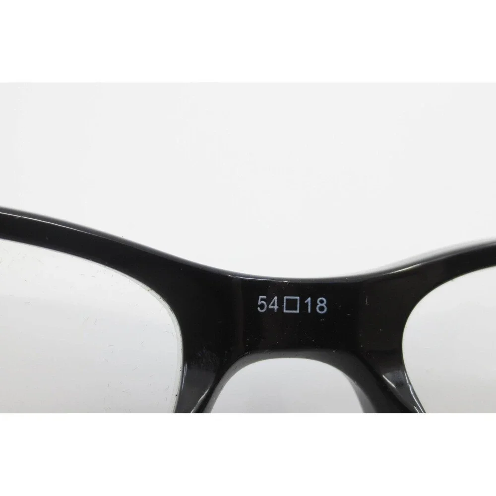 Robert Mitchel RM 9003 Matte Black Rectangular Eyeglasses Frames 54-18-145 Mens